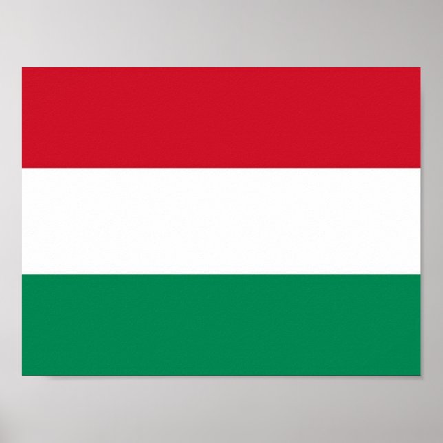 Hungary - Hungarian flag - Poster (Front)