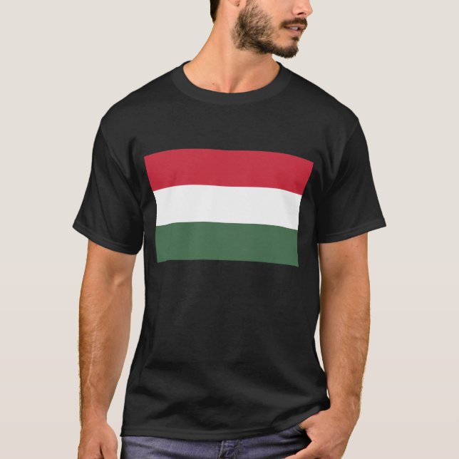 Hungary,Hungary Flag,Flag of Hungary. T-Shirt (Front)