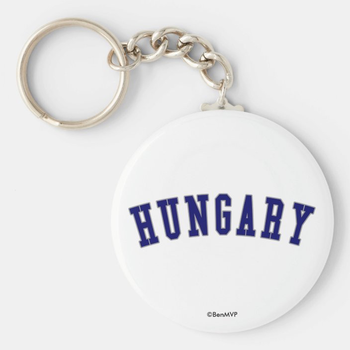 Hungary Key Chain