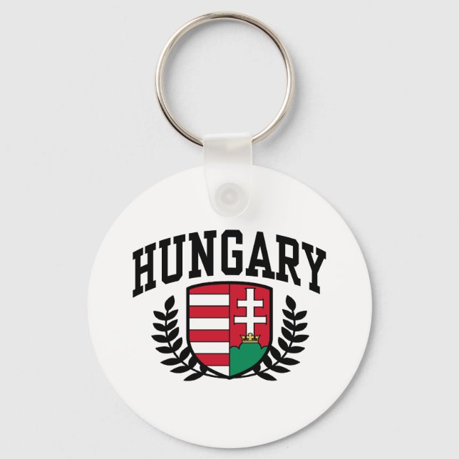 Hungary Keychain (Front)