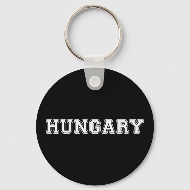 Hungary Keychain (Front)