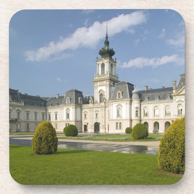HUNGARY, Lake Balaton Region, KESZTHELY: 2 Drink Coaster (Front)