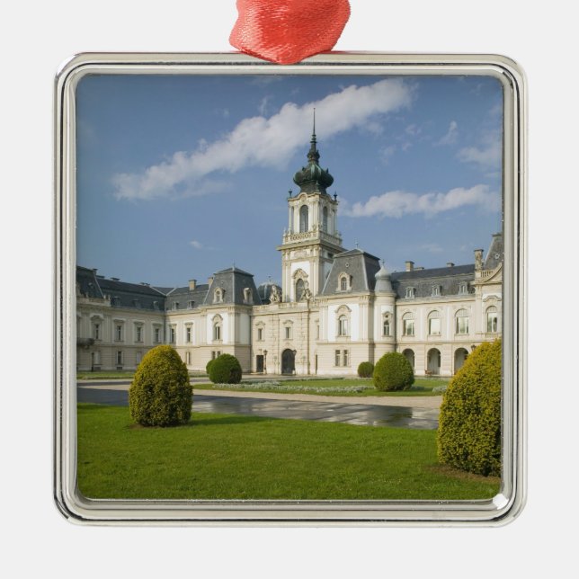 HUNGARY, Lake Balaton Region, KESZTHELY: 2 Metal Ornament (Front)