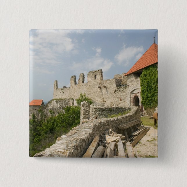 HUNGARY, Lake Balaton Region, SUMEG: Sumeg Button (Front)