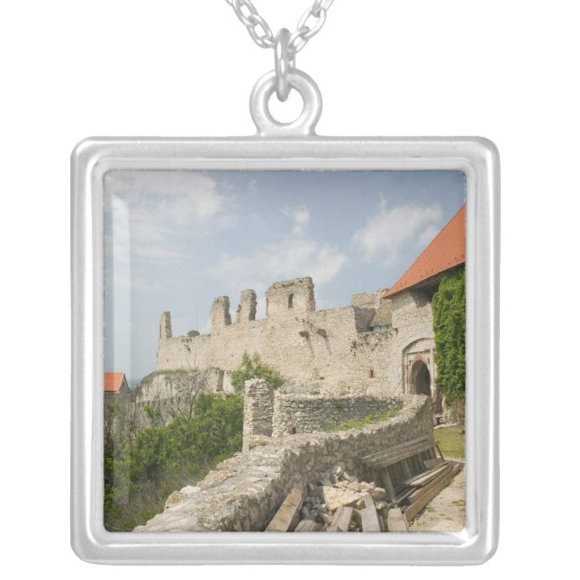 HUNGARY, Lake Balaton Region, SUMEG: Sumeg Silver Plated Necklace (Front)