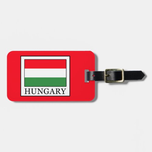 Hungary Luggage Tag
