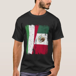 Hungary Mexico Half Flag Hungarian Mexican Heritag T-Shirt