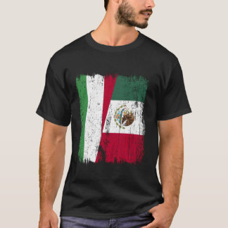 Hungary Mexico Half Flag Hungarian Mexican Heritag T-Shirt