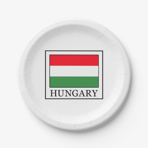 Hungary Paper Plates
