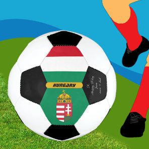 Hungary Personalized, Flag, Photo Soccer Ball