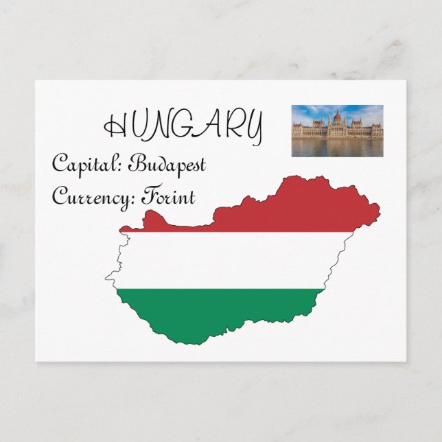 Hungary Postcard (Front)