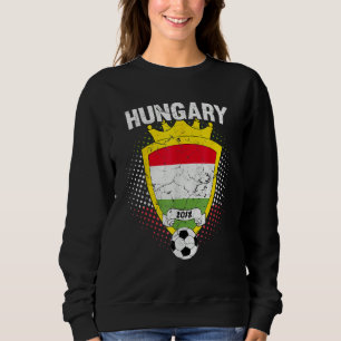 Hungary Soccer  Hungarian Flag National Sweatshirt