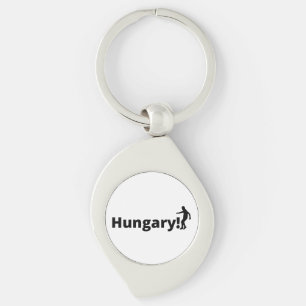 Hungary soccer  keychain