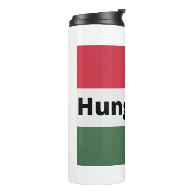Hungary soccer  thermal tumbler (Rotated Left)