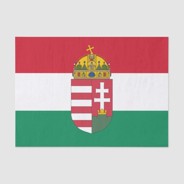 Hungary tissue paper, Hungarian Flag tissue paper (Front)