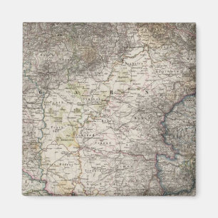 Hungary, Transylvania, Slavonia, Croatia Magnet