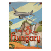 Hungary Vintage Travel Poster (Front)