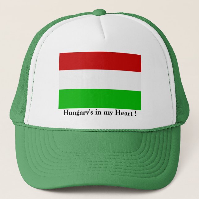 "Hungary's in my Heart" Hat (Front)