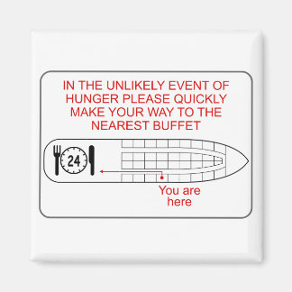 Hunger Emergency Magnet