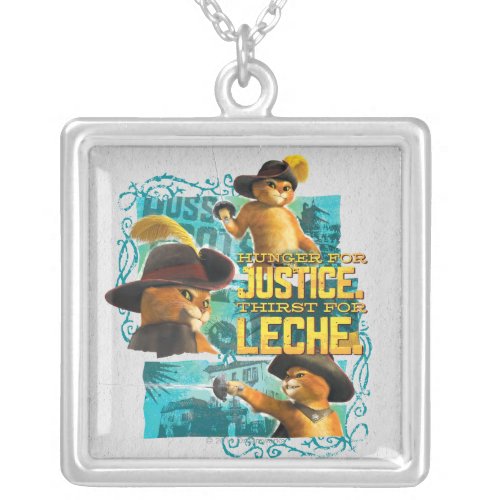 Hunger For Justice Silver Plated Necklace