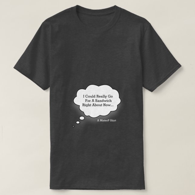 Hunger Pangs - A MisterP Shirt (Design Front)