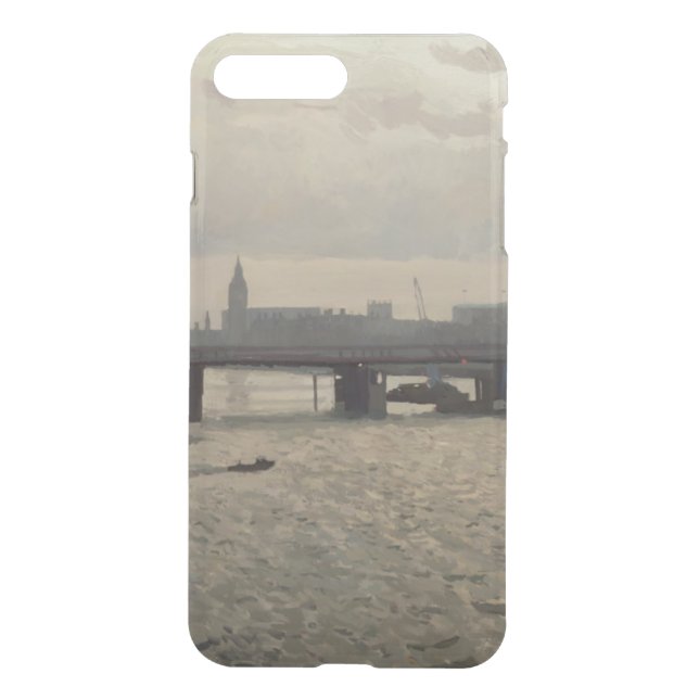 Hungerford Bridge from Waterloo Bridge Uncommon iPhone Case (Back)