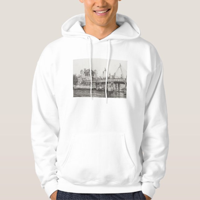 Hungerford Bridge London 30/10/2006 Hoodie (Front)
