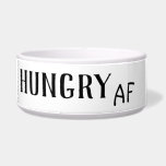 Hungry AF Funny Humor Dog Cat Pet<br><div class="desc">This design was created from my one-of-a-kind fluid acrylic painting. It may be personalized by clicking the customize button and changing the name, initials or words. You may also change the text color and style or delete the text for an image only design. Contact me at colorflowcreations@gmail.com if you with...</div>