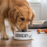 Hungry AF Funny Humor Dog Cat Pet Bowl<br><div class="desc">This design was created from my one-of-a-kind fluid acrylic painting. It may be personalized by clicking the customize button and changing the name, initials or words. You may also change the text color and style or delete the text for an image only design. Contact me at colorflowcreations@gmail.com if you with...</div>