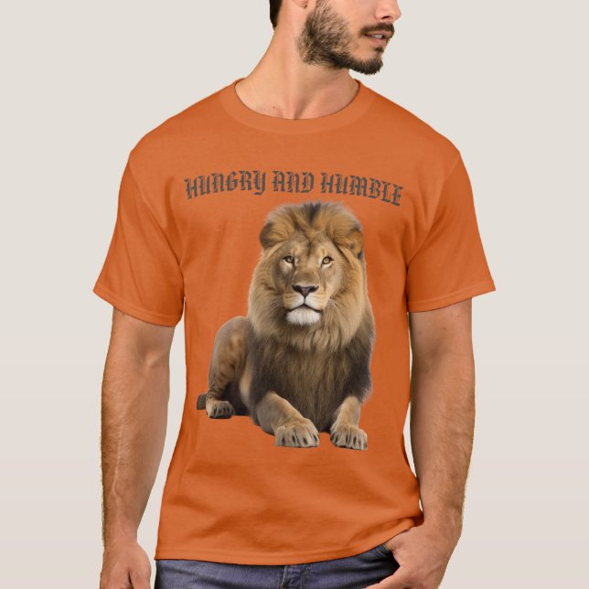 Hungry and Humble – Lion Power Tee (Front)