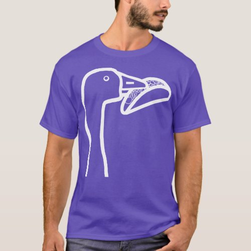 Hungry Animals Gaming Goose Steals Taco T_Shirt
