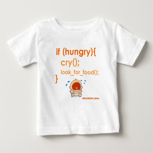 Hungry Baby T-Shirt (Front)