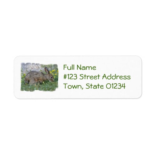 Hungry Bunny Mailing Labels