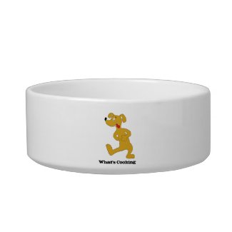 Hungry Cartoon Dog T-Shirt Soup Mug Bowl