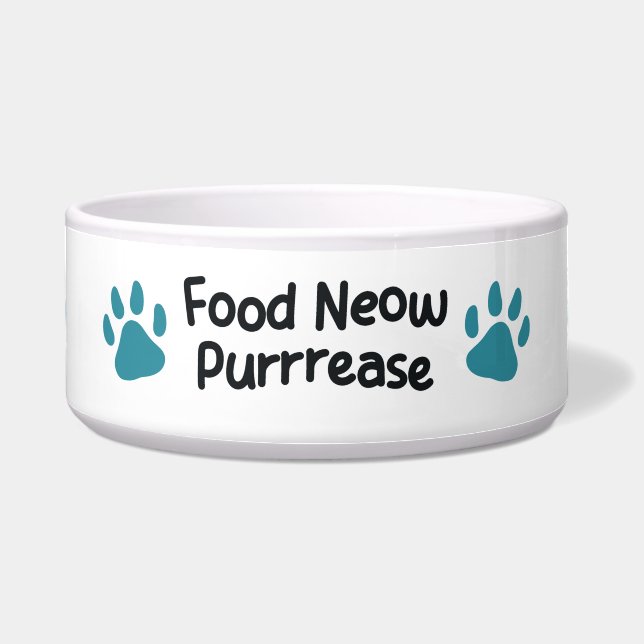 Hungry Cat Bowl (Front)