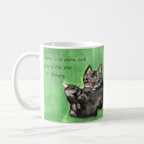 Hungry Cat Coffee Mug