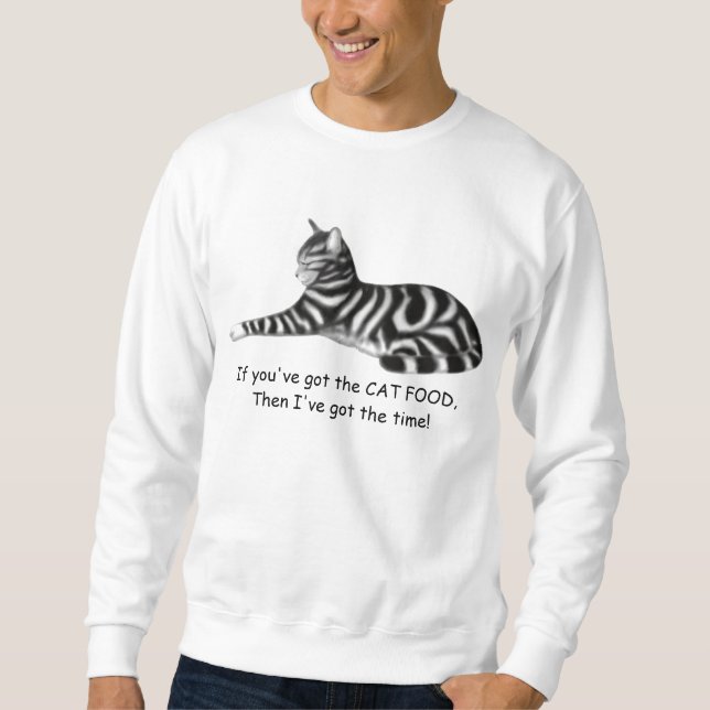 Hungry Cat Philosophy Shirt (Front)