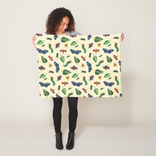 Hungry Caterpillar  Be Kind Pattern Fleece Blanket