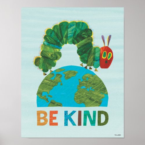 Hungry Caterpillar  Be Kind Poster