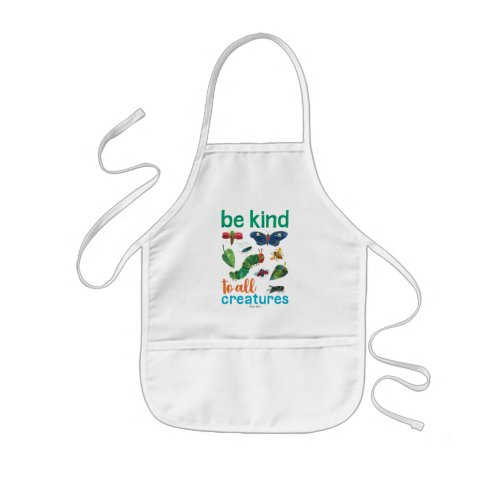 Hungry Caterpillar  Be Kind to All Creatures Kids Apron