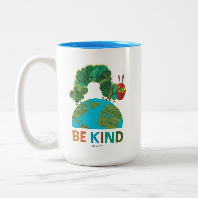 Hungry Caterpillar | Be Kind Two-Tone Coffee Mug (Left)