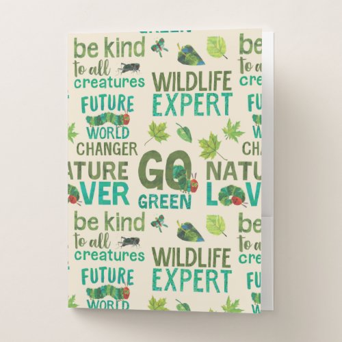 Hungry Caterpillar | Future World Changer Pattern Pocket Folder