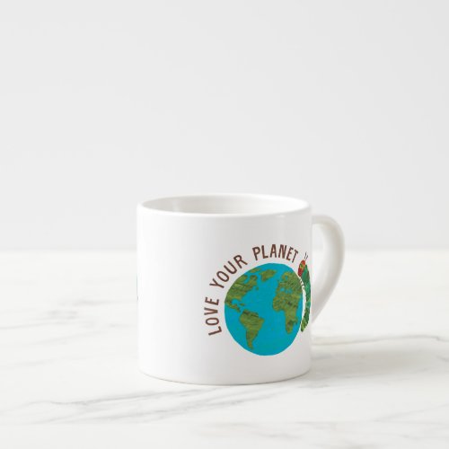 Hungry Caterpillar  Love Your Planet Espresso Cup