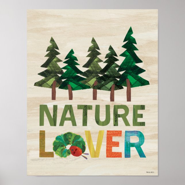 Hungry Caterpillar | Nature Lover Poster (Front)
