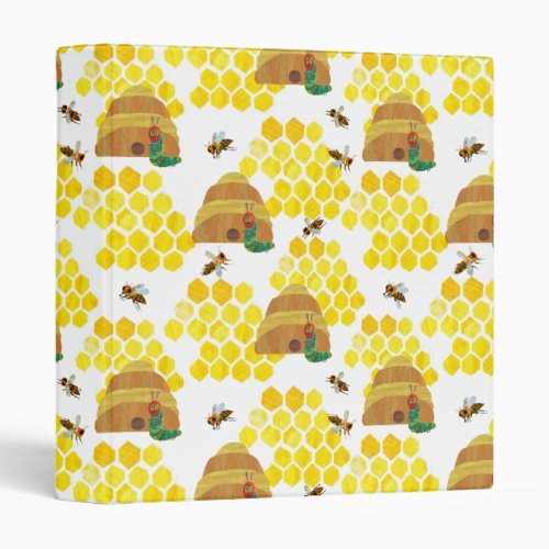 Hungry Caterpillar  Save the Bees Pattern 3 Ring Binder