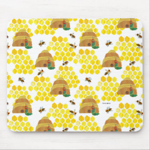 Hungry Caterpillar Save the Bees Pattern Mouse Pad