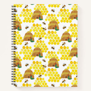 Hungry Caterpillar Save the Bees Pattern Notebook
