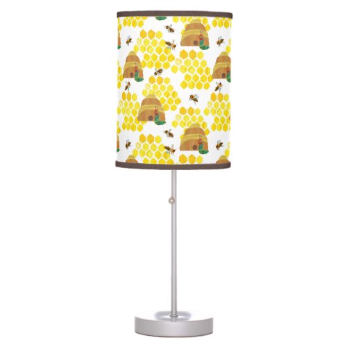 Hungry Caterpillar  Save the Bees Pattern Table Lamp