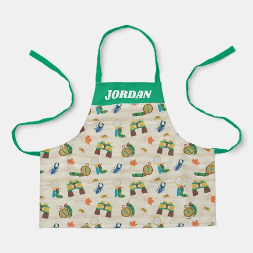 Hungry Caterpillar  Wildlife Expert Pattern Apron