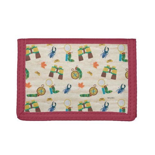Hungry Caterpillar  Wildlife Expert Pattern Trifold Wallet